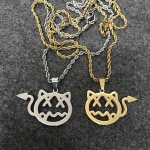 原创小鬼王琳凯同款小恶魔项链潮牌嘻哈情侣锁骨链潮人男女挂饰品
