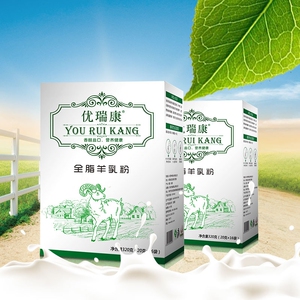瑞康全脂羊奶粉原生高钙山羊奶无蔗糖营养孕妇儿童老年人奶粉