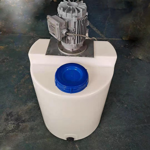 实验室小型加药搅拌桶 搅拌机 化工液体混合搅拌器玻璃水搅拌电机
