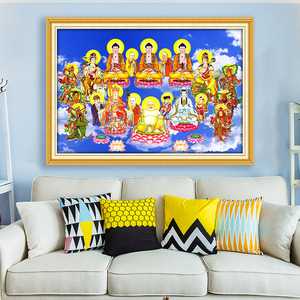 全佛万佛图十字绣