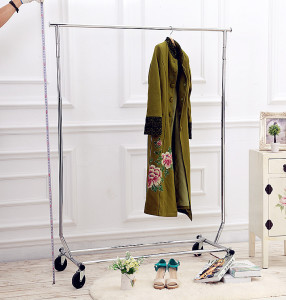 00蜜蕴旗舰店天猫龙门架服装店带轮移动折叠挂衣服架子落地式展会