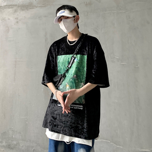 51嘻哈名策男装www计划许华升店铺hualun design夏装新款短袖t恤