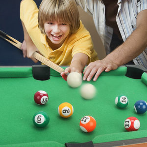 儿童台球孩子6男孩台球桌家用迷你桌球台玩具桌面小型桌球8岁以上