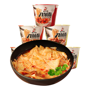 顾大嫂刀削面速食宽面桶装