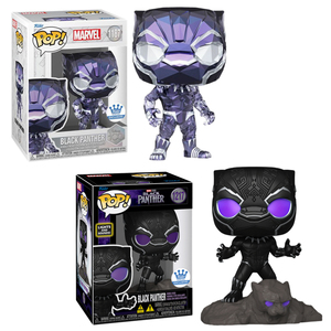 Funko pop 黑豹Black Panther 多面切割水晶面带灯光音效公仔手办