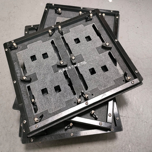 黑色合成石波峰焊过炉治具smt贴片回流焊手浸锡沁锡托盘载具定制