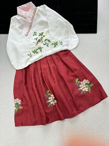 女童汉服上衣明制交领上袄儿童中国风童装衬衣日常可穿母女亲子装