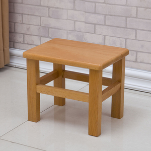 000人付款天猫519实木茶凳木质小方凳矮凳中式收纳凳子家用换鞋凳复古