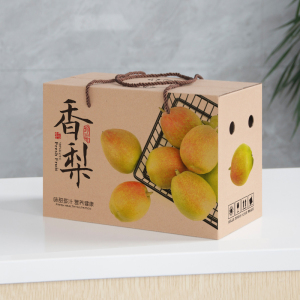 南果梨包装箱纸箱子梨子礼盒空礼品盒5/10斤装高档玉露香梨包装盒