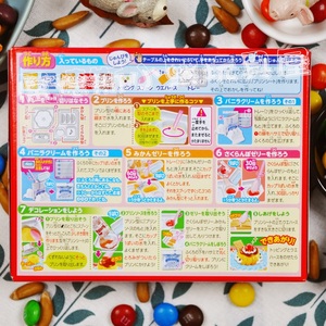 屌德斯小熙玩具屋日本食玩diy巴菲布丁冰淇淋寿司鲷鱼烧缤纷软糖