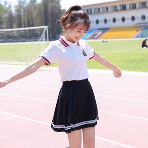 日本购班服夏h季套装初中高中学生校服学院风jk制服女潮毕业照运