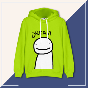 dream衣服我的世界大神2021秋季韩版童装连帽卫衣男女薄款外套ins