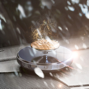 汽车用中控台香水摆件车载磁悬浮太阳能香薰创意高档男车内饰用品