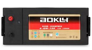 AOKLY奥克莱启动蓄电池6-QW-180驻车空调12V105Ah150ah200ah电瓶