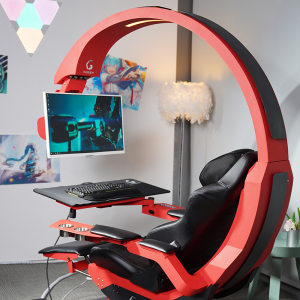 英格瑞玛编码舱零重力电脑太空座舱游戏人体工学一体式桌椅电竞椅