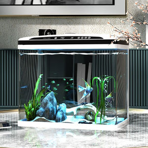 贝意品智能鱼缸水族箱办公室懒人免换水超白鱼缸客厅家用小型迷你