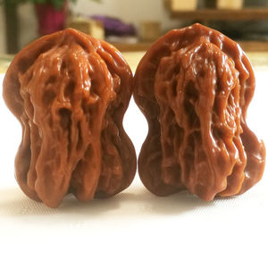 【24小时发货】文玩核桃 异型葫芦花生特大文玩收藏级小精对野生