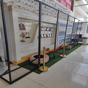 00tb840578719淘宝餐厅铁丝网菱形网格网片装饰隔断墙镂空吊顶隔断