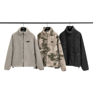 fear of god fog essentials复线高街美式街头摇粒绒夹克外套男女