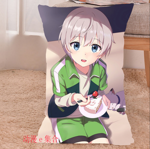 日本购大春物户冢彩加抱枕靠枕二次元动漫周边cost男生特送女生