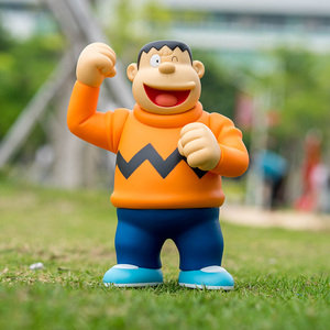 叮当猫大号盒装胖虎技安公仔模型人偶玩具生日q礼物蓝胖子居家