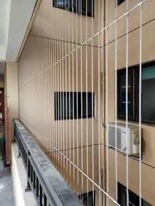 隐形防护网阳台防坠网高层防护a栏不锈钢丝儿童网义乌金华杭州