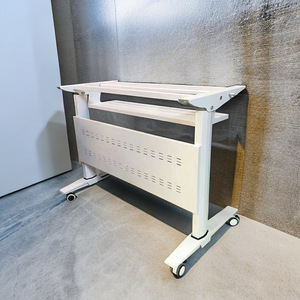 金属折叠桌培训洽谈桌可移动可拼接桌架简易办公会议桌架