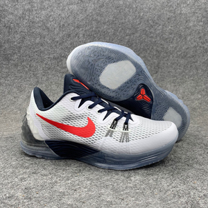 科比5代篮球鞋男毒液黑曼巴黑白11代气垫实战耐磨水晶底运动鞋43