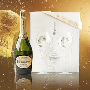 上海现货法国原瓶进口巴黎之花perrierjouet干型香槟酒起泡葡萄酒
