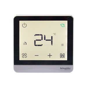 施耐德风机盘管液晶温控器两管数显触控空调面板 绎尚 tc600 86型