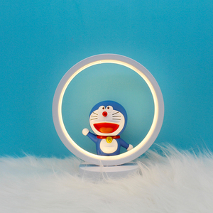 哆啦a梦台灯叮当猫小夜灯创意卡通儿童卧室房间床头灯男女孩礼物