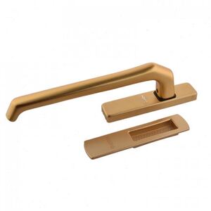 hopo 断桥铝阳台门重型提升推拉门单面把手组件门把手带扣手