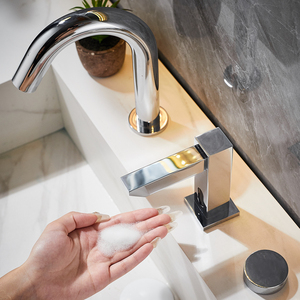 芬驰全铜智能感应皂液器卫生间台面水龙头式自动感应泡沫洗手液机