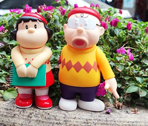 哆啦a梦叮当猫机器猫公仔动漫手办模型胖虎技安妹妹技兰散装礼物