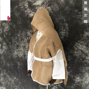 60乐尚宝贝母婴淘宝孝衣孝帽头巾无纺布一次性丧服披麻戴孝独立包装