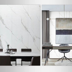 3d米无限连纹彩色哑光朗生仿理石木饰面纹黑基材密度电视背景墙板