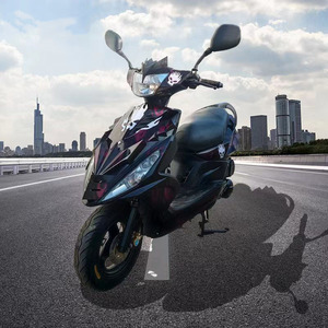 二手雅马哈款鬼火一代125c巧格战速改装可燃油代步助力踏板摩托车