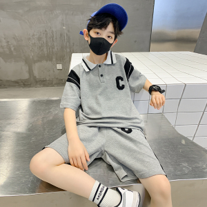 00tb816457693483淘宝婴儿衣服夏天6可爱7衬衫8帅气9分体套装十个月