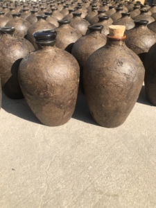 桑皮纸复古做旧一斤白酒空瓶酒坛子土陶窖藏酒篓陶瓷发毛瓶封坛纸