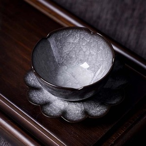 龙泉哥窑青瓷冰裂纹手工茶杯家用品茗杯功夫茶具陶瓷杯主人杯单杯