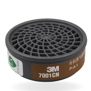 3m 7001防毒面具滤毒盒 有机蒸气滤盒 活性炭过滤盒 3m 7702面具