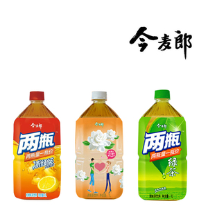 今麦郎绿茶饮料 冰红茶大瓶 1l茉莉蜜茶整箱 1l*8瓶两瓶量酸梅汤