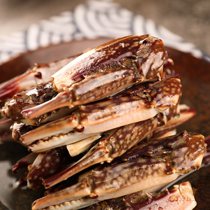 大蟹钳舟山宁波海鲜醉蟹钳梭子蟹罐装大蟹脚钳即食海