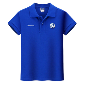 大众polo衫t恤 汽车4s店工装 翻领售后员工作服车友会衣服车展会