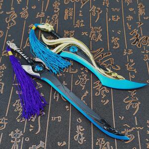 震雷削金属武器王者兵器玩具指环陀螺周边英雄凯荣耀刀剑合金模型