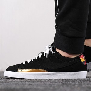 耐克男鞋2019款blazer low cny开拓者猪年彩绘运动板鞋bv6651-011