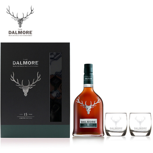 dalmore/大摩15年威士忌礼盒装苏格兰单一麦芽进口洋酒700ml