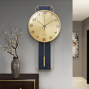 中式挂钟客厅中国风