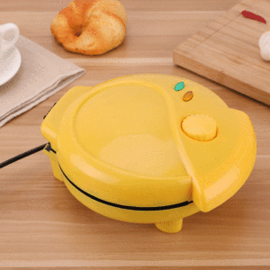 儿童早餐机双面加热电饼铛全自动家用多功能卡通蛋糕机华夫饼机