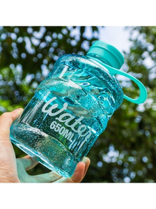 迷你小矿泉式水桶杯水杯男生便携型水壶桶装水塑料杯子女夏季水瓶